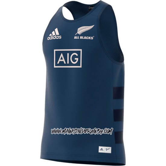 Debardeur Nouvelle-zelande All Blacks Rugby 2019 Bleu